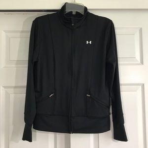 Under Armour Black Zip Up Jacket M